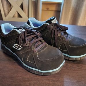 Sketchers Steel Toe Shoe Womens 9.5 US